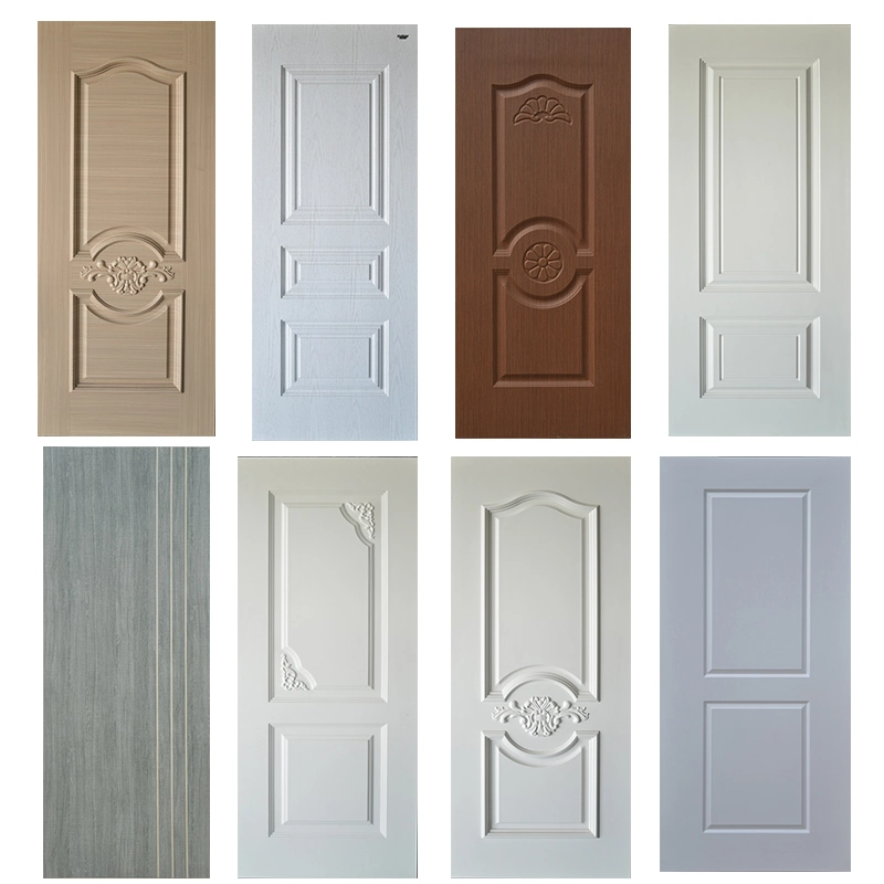 Bamboo Wood Plastic Composite PVC/WPC Door with Frame Waterproof