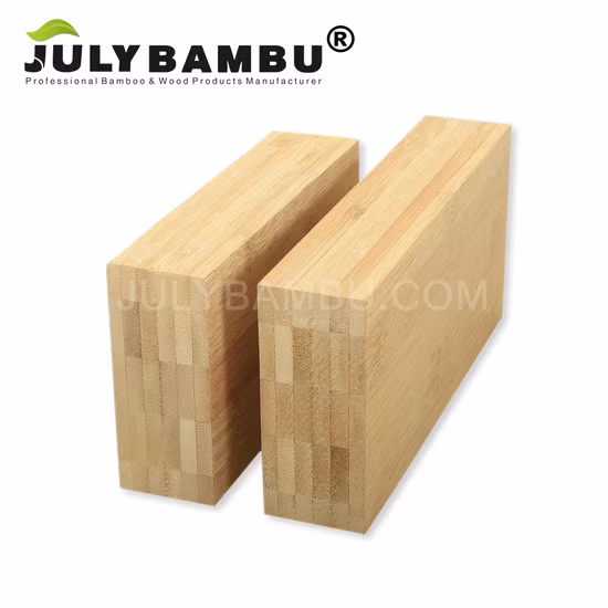 Sanitär-Bambusholzplatte, karbonisiert, horizontal, 6 Schichten, 28 mm, für den Bootsbau