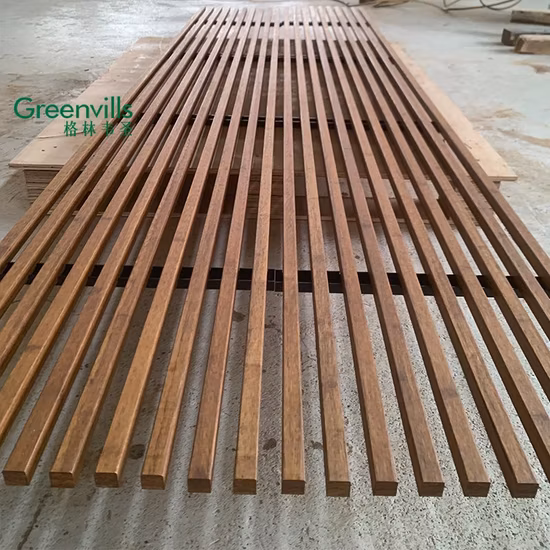 2022 Strandgewebte Bambusgitterplatte/Strandgewebter Bambusgitterstreifen/Strandgewebter Bambusgrill/Stranggewebter Bambusgitterkiel