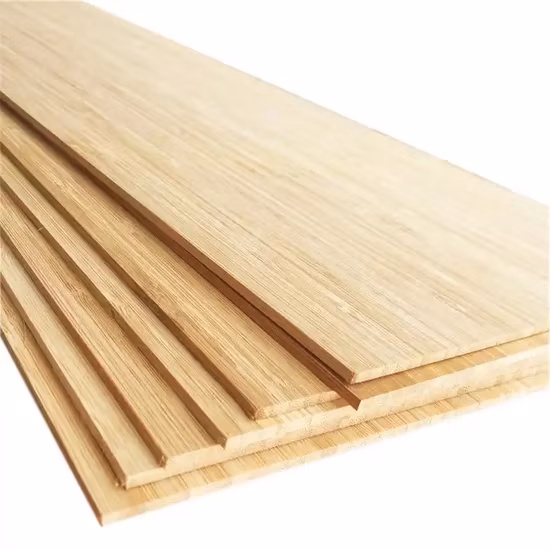 5 mm - 30 mm Möbelpaneelplatten mit Folienbeschichtung, laminierte, geflochtene Bretter aus natürlichem Bambus